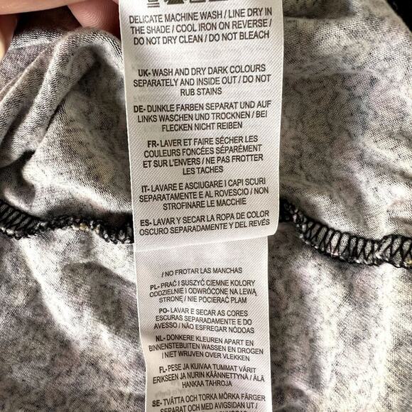 Boden Dress 4L Floral Embroidered Long Sleeve Tie Back Midi Flowy Smocked Cuffs - Picture 11 of 12